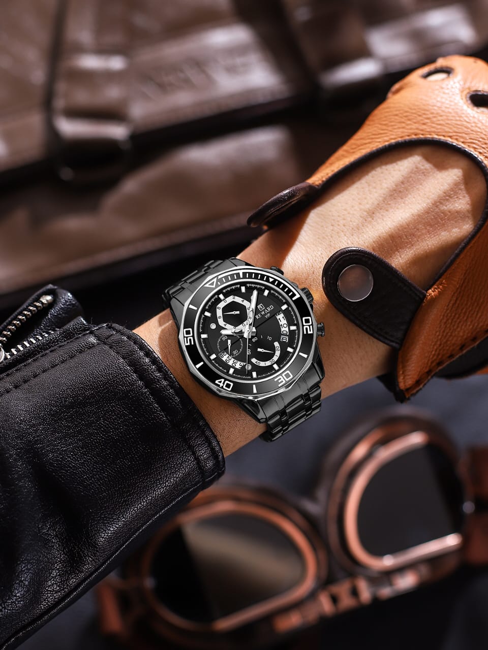 NaviForce NF9189 Silver watch alternate view - buy premium watches online